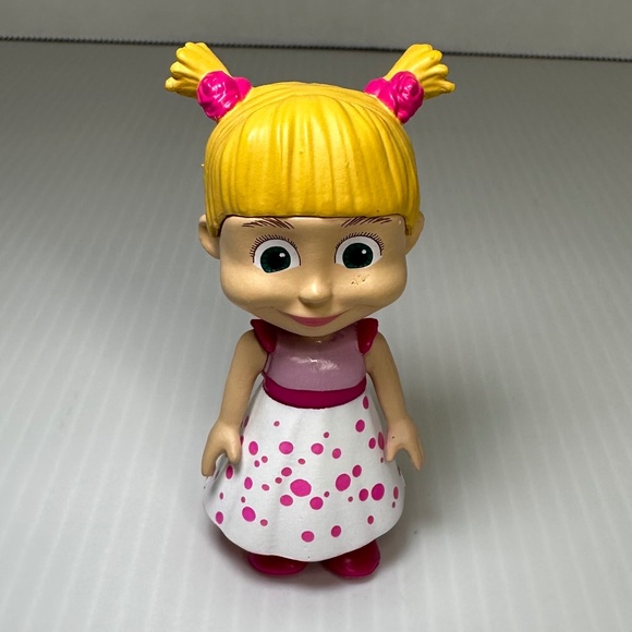 Masha and the Bear figure toy doll 3" with poka dot dress - Picture 1 of 4